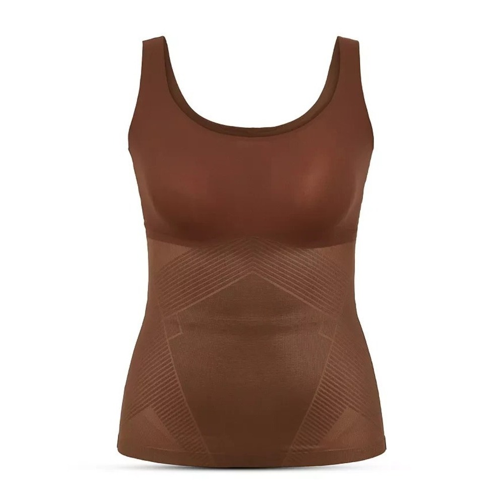 SPANX‎ Shape Invisible Tank Shapewear Size XS Chestnut Brown 10258R